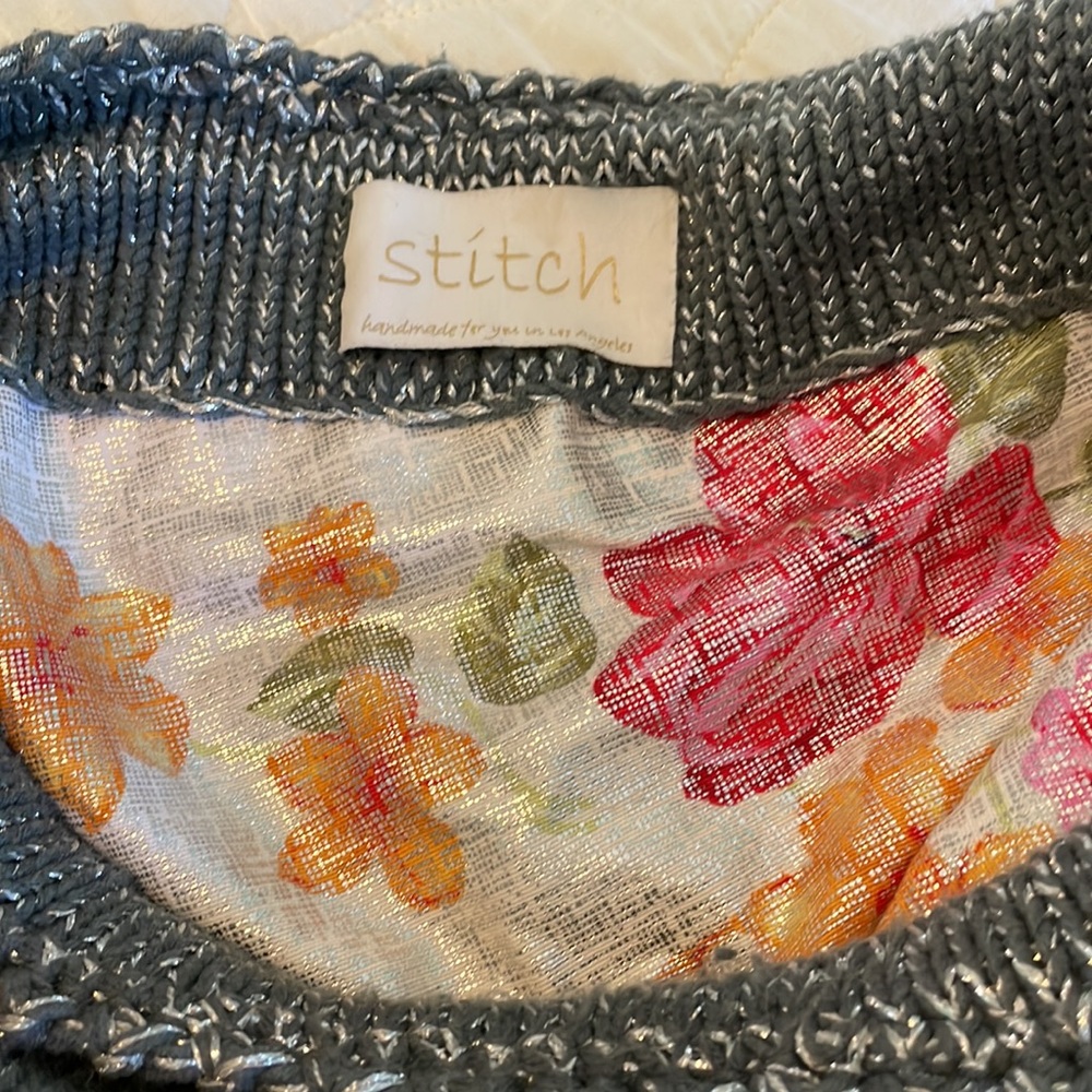 Stitch Knit Bag, Handmade In Los Angeles. Gem